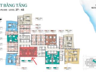 The soleil tòa d sẵn 1 cặp 1pn liền kề 110m2 tầng cao 3x view đẹp giá tốt