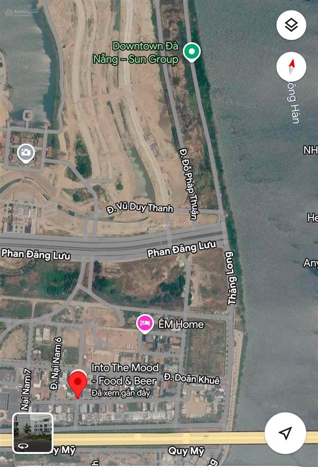 Mặt tiền nại nam 150m² quỹ đất đẹp đón sóng đà nẵng downtown & diff mới