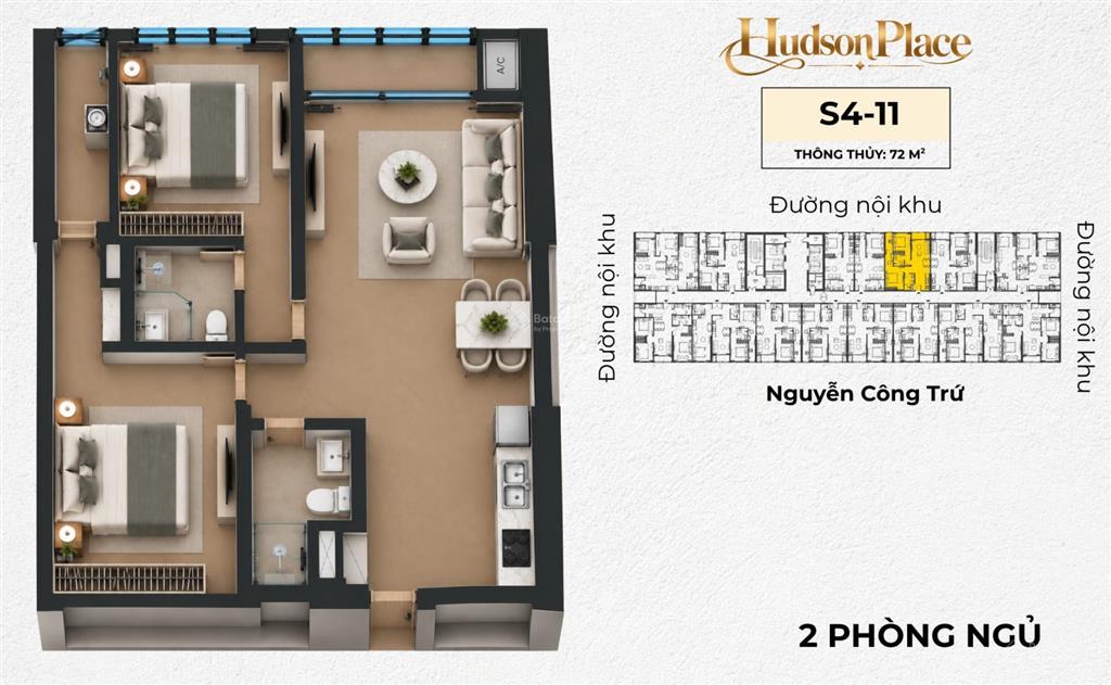 Bán căn 2 phòng ngủ capital square  cạnh hồ bơi 72m2 giá 5,029 tỷ
