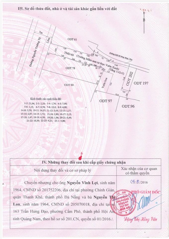 Trường mầm non tư thục vườn xanh  doanh thu 180tr/tháng 371m2  nguyễn trường tộ