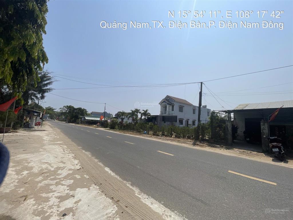 Bán nhà cấp 4 mặt tiền đường an dương vương, điện bàn đông, đà nẵng thuộc quảng nam cũ)