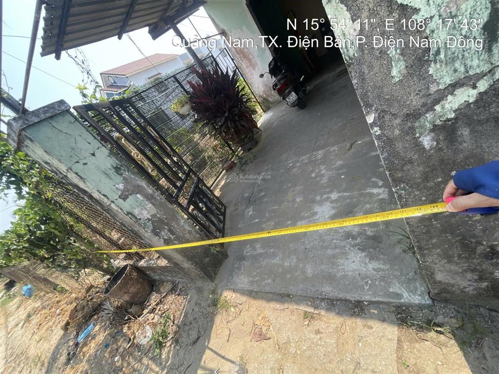 Bán nhà cấp 4 mặt tiền đường an dương vương, điện bàn đông, đà nẵng thuộc quảng nam cũ)