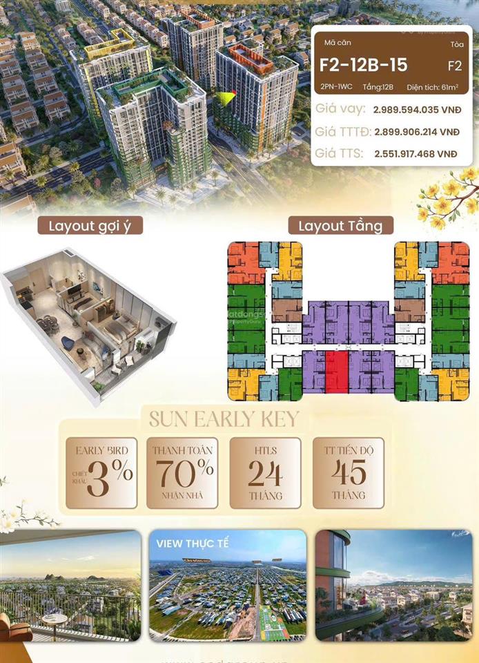 Fours tower f2 | tuyệt tác sống sang giữa tâm điểm phát triển mới của đà nẵng chỉ 1ty580