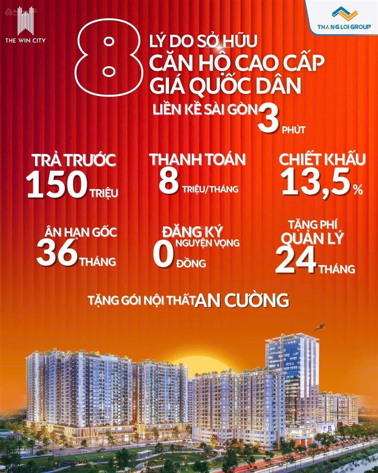 Căn hộ cao cấp mặt tiền tỉnh lộ 10 chỉ 1tỷ5 tặng full nội thất cao cấp góp 8,9tr/th, 0918 141 ***