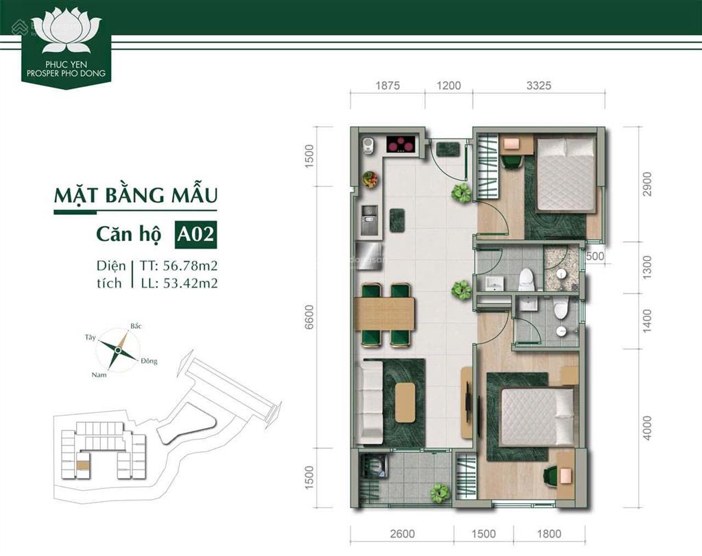 Cần bán căn hộ 2pn thủ đức  view ngoại khu thoáng mát hướng về trung tâm quận 1