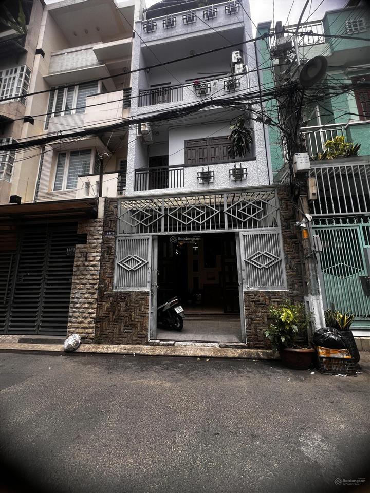 Bán nhà riêng đẹp 3 tầng, sân thượng, hẻm xe hơi 144 hồng lạc, dt đất 4.2x10.2m  giá chỉ 8 tỷ