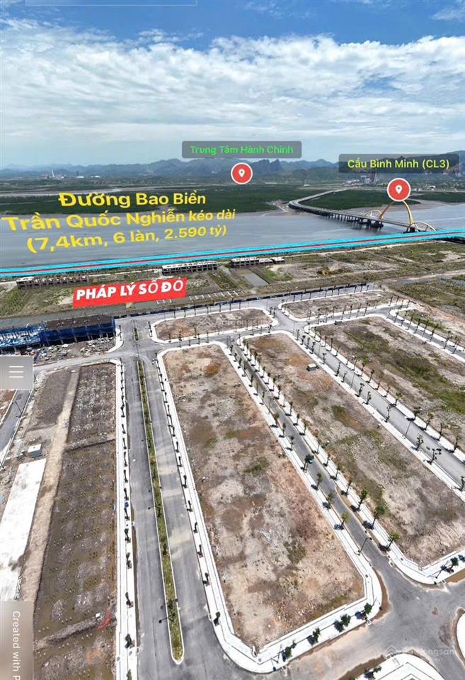 Đất nền sổ đỏ, sát biển. sổ đỏ trao tay