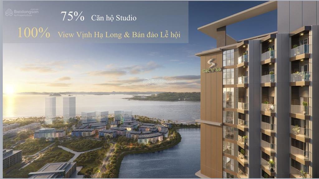 Dự án căn hộ 100% view vịnh hạ long quỹ 50 căn tầng cao tặng gói nội thất 200tr