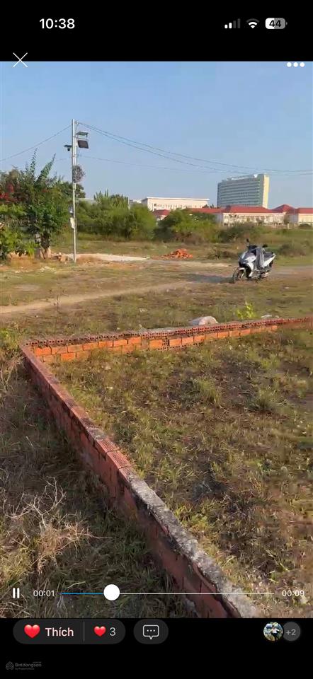 Đất rẻ gò cát 8, 1.450 tỷ, ngay bệnh viện bà rịa, 100m2, 80m thổ cư, 5x20m