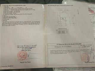 Chính chủ cần bán đất long phước, hcm, dt 83,4m2, giá 3,8 tỷ,  0988 886 ***
