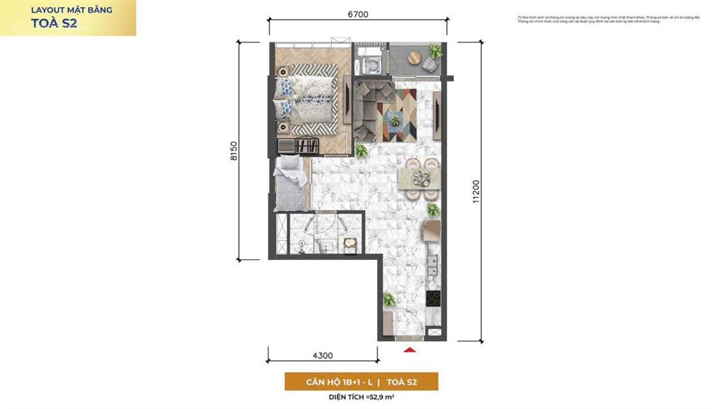Chính chủ cần bán nhanh căn hộ cao cấp dt 60m2 tại sun symphony residence  trung tâm đà nẵng