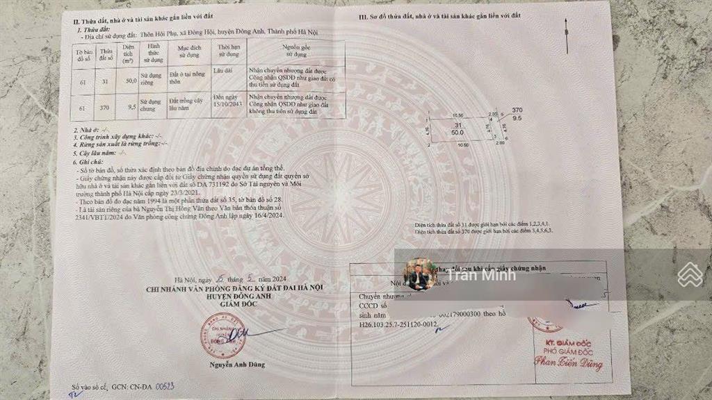 Đông hội vị trí vàng trong làng hội phụ sát vinhomes.cầu tứ liên +
+ dt 50m2