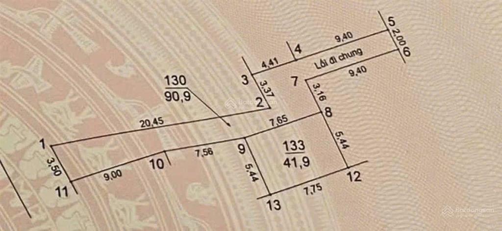 Bán đất mai hiên đông anh | mảnh nhỏ xinh mặt tiền siêu rộng diện tích 45m