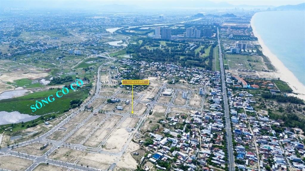 Kđt dương ngọc  seaview cần bán lô 120m2 trục chính 20.5m cách bãi tắm điện ngọc 500m
