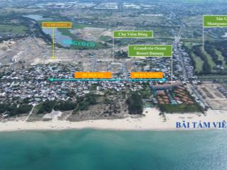 Kđt dương ngọc  seaview  cần bán lô 120m2 trục chính 20.5m cách bãi tắm điện ngọc 500m