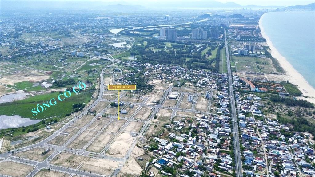 Kđt dương ngọc  seaview cần bán lô 120m2 trục chính 20.5m cách bãi tắm điện ngọc 500m