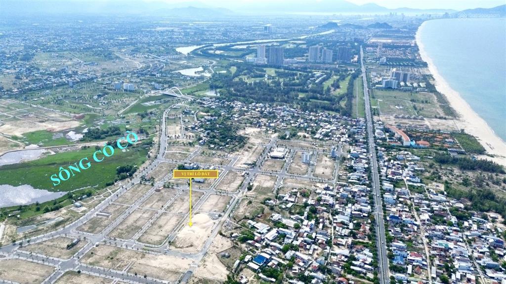 Kđt dương ngọc  seaview cần bán lô 120m2 trục chính 20.5m cách bãi tắm điện ngọc 500m