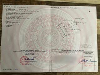 Lô mặt đường 10m tân thành, dương kinh, hải phòng.  dt 82m2 ( ngang 4m )
 đường thông rộng 10