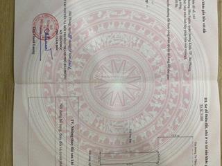  mặt đường 402 hoà nghĩa, dương kinh, hải phòng. giá 2x triệu/m2
 nằm trên mặt đường rộng 28m