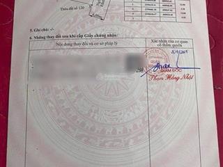  lô đất đường nhựa 6m hoà nghĩa, dương kinh, hải phòng. giá 1 tỷ 4xx
 diện tích 57.3m2 ngang