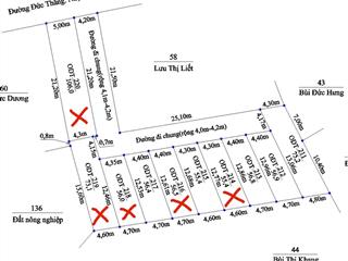 1 tỷ xx sở hữu ngay lô đất trước mặt trải nhựa oto vào tận nơi tại tuyến 2 đường thượng đức, minh đ
