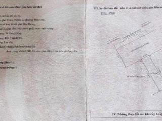 Hoa hậu mặt đường trung nghĩa đồ sơn giờ mới xuất đầu lộ diện. nằm trên mặt đường rộng 10m