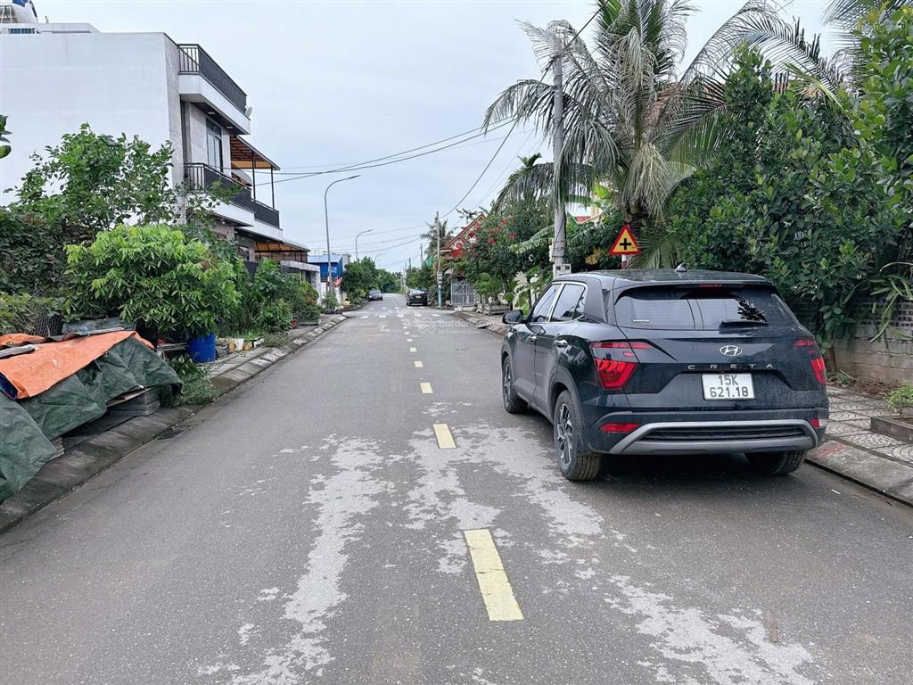 Lô đất ngõ 81 tân thành, dương kinh, hải phòng diện tích 100m2  ngang 5m đường nhựa rộng 1