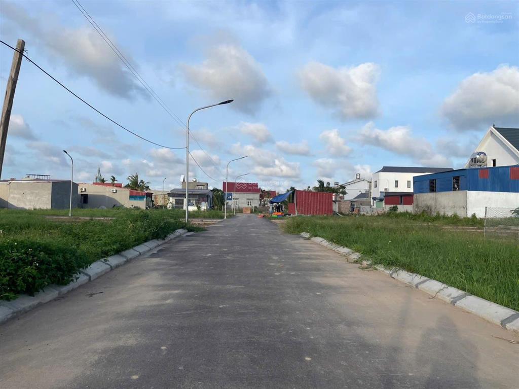 Lô đất tại minh tân  kiến thụy đèn cao áp sáng như chung cư.  diện tích  81.4m2 đường 4m