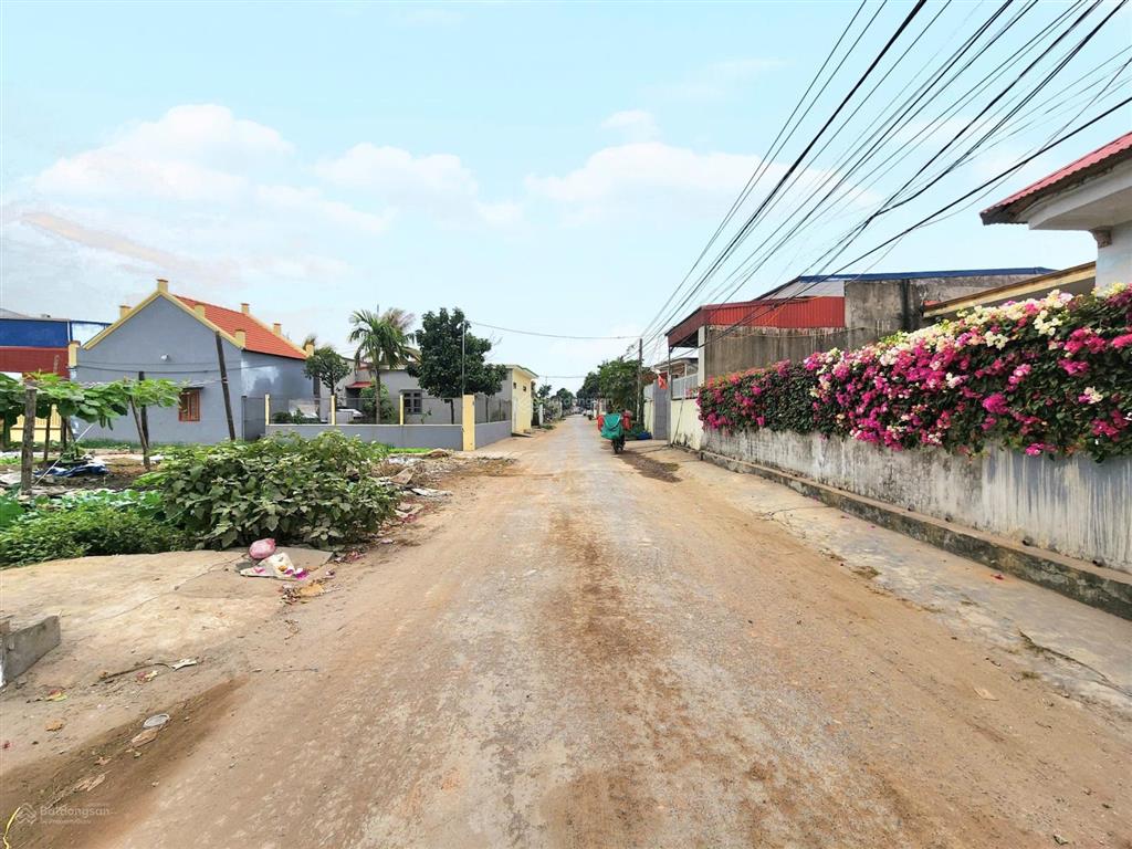 Lô đất mặt đường sông he, hoà nghĩa, dương kinh, hải phòng  ngay sát vinhomes  diện tích 122m2
