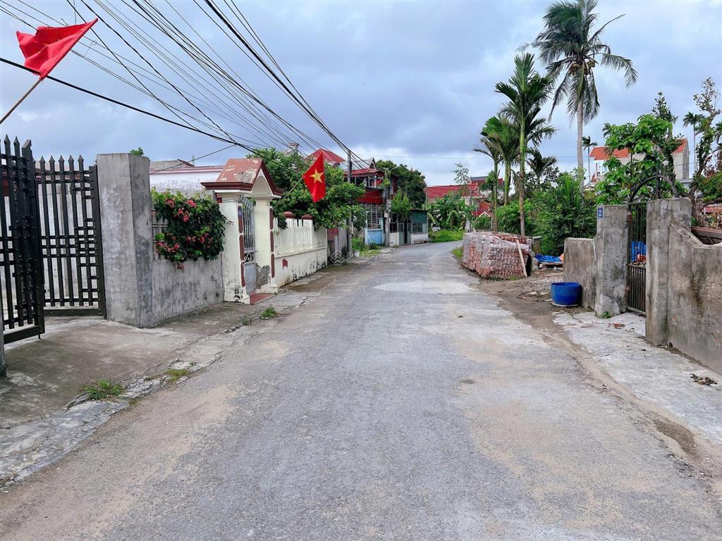 Lô đất mặt đường sông he, hoà nghĩa, dương kinh, hải phòng  ngay sát vinhomes  diện tích 122m2