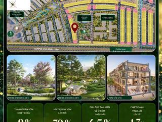 Hot shophouse đẹp nhất phân khu as15a38 vị trí đối diện công viên gần vinschool tiềm n