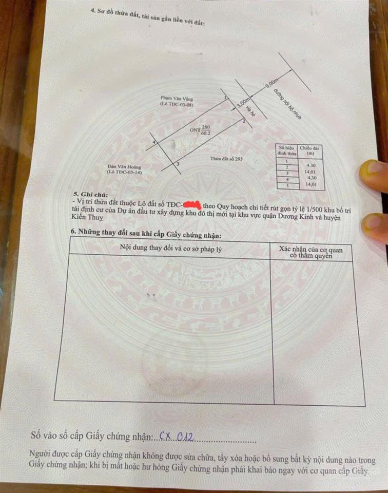 Đất tái định cư ánh sao vin dương kinh cơ hội sở hữu lô đất đẹp vị trí cực đỉnh trong