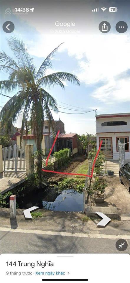 Giá cực rẻ mặt đường trung nghĩa mặt đường trung nghĩa giá 2 tỷ 210 triệu. chính chủ gửi bán