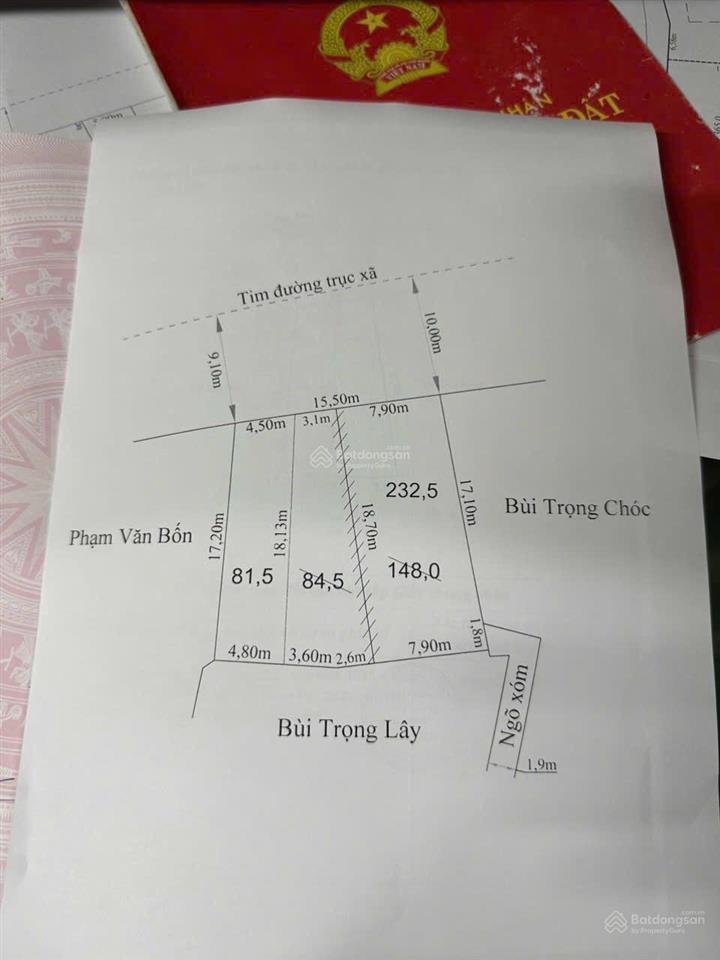 Siêu phẩm mặt bằng kinh doanh buôn bán đẹp. lô đất nằm trên mặt chợ cống tú sơn  kiến thụy