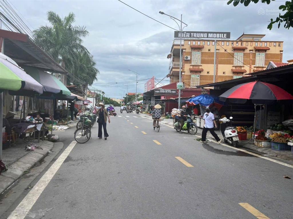 Siêu phẩm mặt bằng kinh doanh buôn bán đẹp. lô đất nằm trên mặt chợ cống tú sơn  kiến thụy
