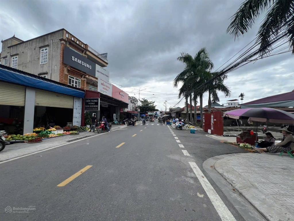 Siêu phẩm mặt bằng kinh doanh buôn bán đẹp. lô đất nằm trên mặt chợ cống tú sơn  kiến thụy