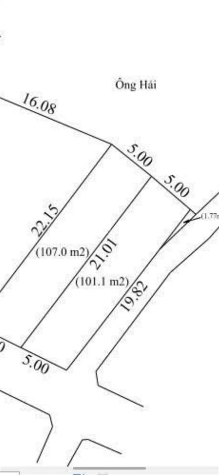 100m2 lô góc tích giang phúc thọ trục chính kinh doanh giá đầu tư