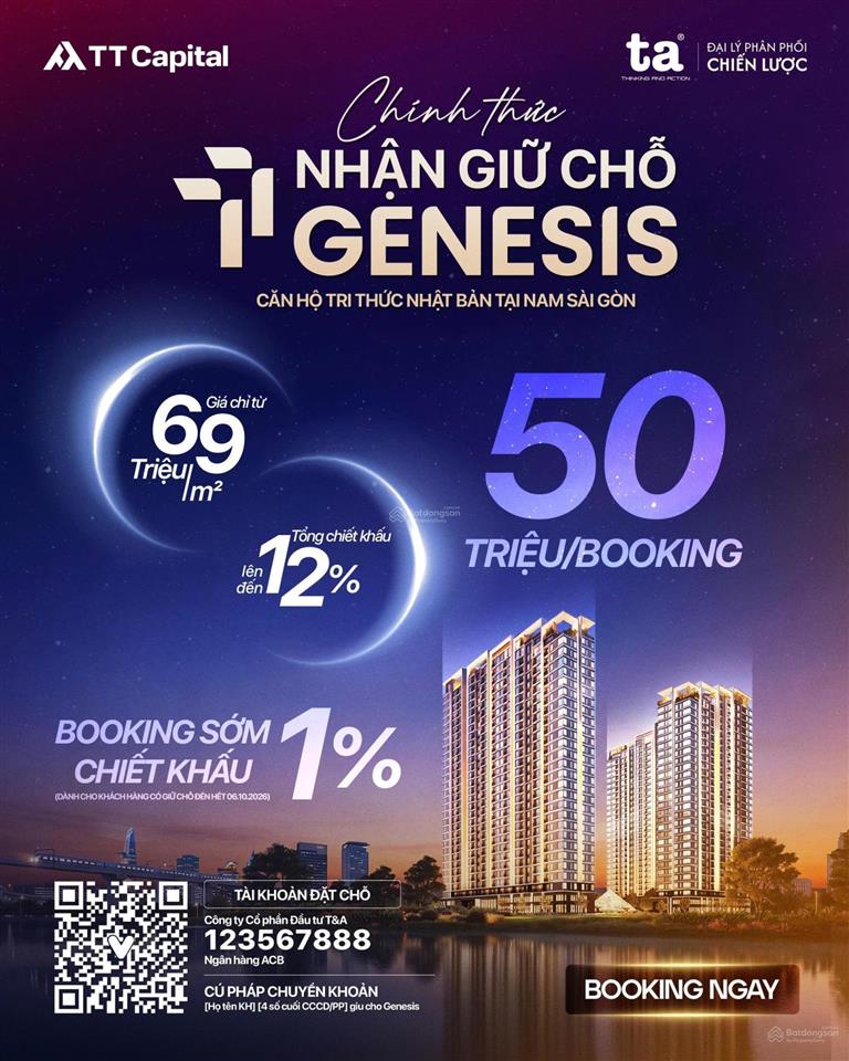 Căn hộ tt genesis đào sư tích  hotline 0988 063 *** em nini
