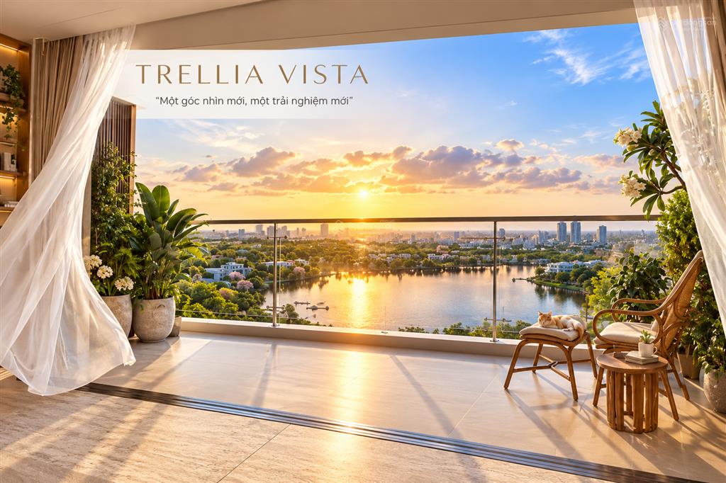 Nhận booking tháp trellia vista chỉ 68tr/m2, mỗi đợt thanh toán chỉ 2%, tham quan 24/7