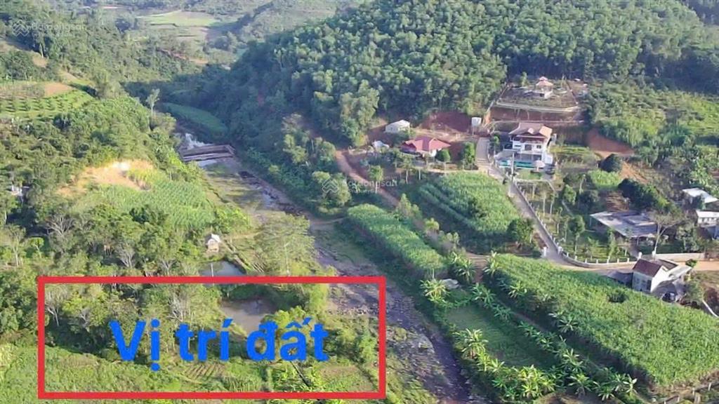 Đất cao phong, hòa bình 4000m2 bám suối lớn. cách tt hà nội chỉ 70km, giá 2.x tỷ