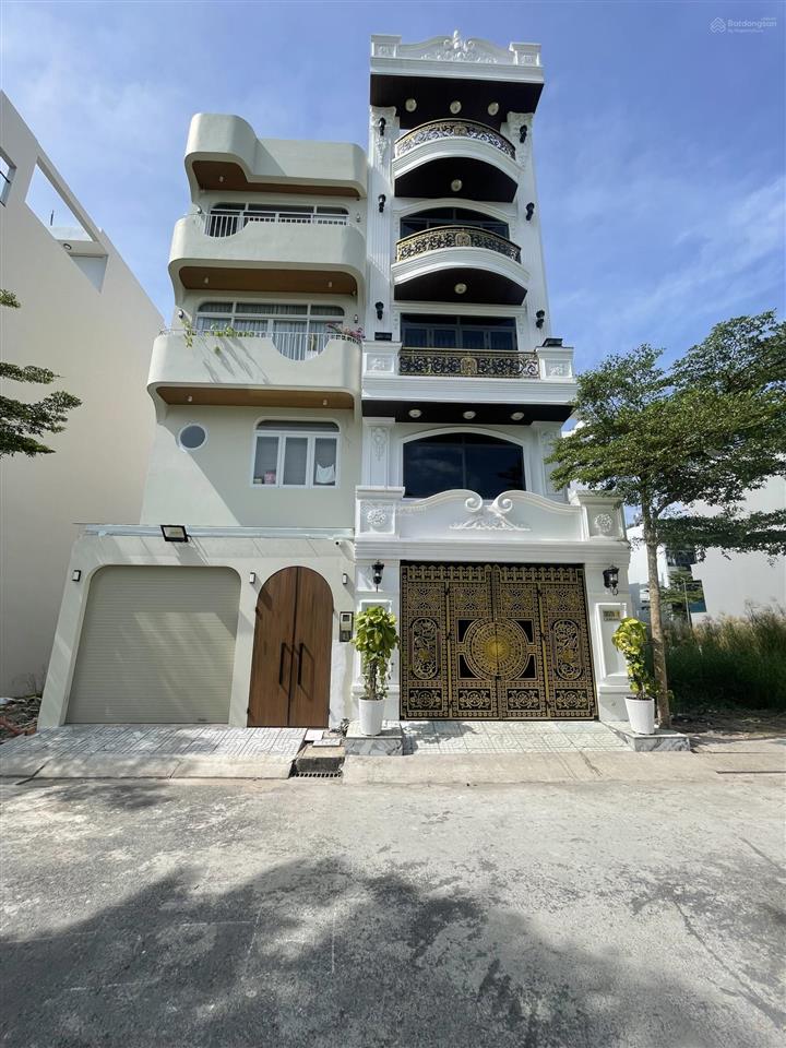 Bán nhà phố kdc phước kiển mt đường nhựa 8m dt 95m2 xd 5 tầng full nt sổ hồng. giá nhỉnh 12tỷ