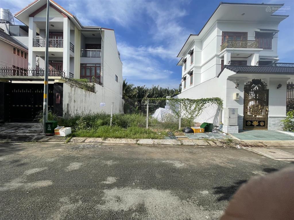 Bán đất nền biệt thự kdc 6b văn lang phạm hùng bình hưng, bình chánh, dt 200m2. giá 56tr/m2