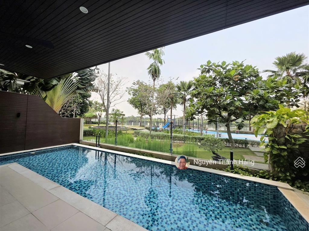 Biệt thự de rio view sông đầy đủ nội thất cao cấp dt 300m2 3 tầng giá bán 57 tỷ tl