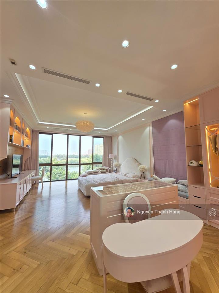 Biệt thự de rio view sông đầy đủ nội thất cao cấp dt 300m2 3 tầng giá bán 57 tỷ tl