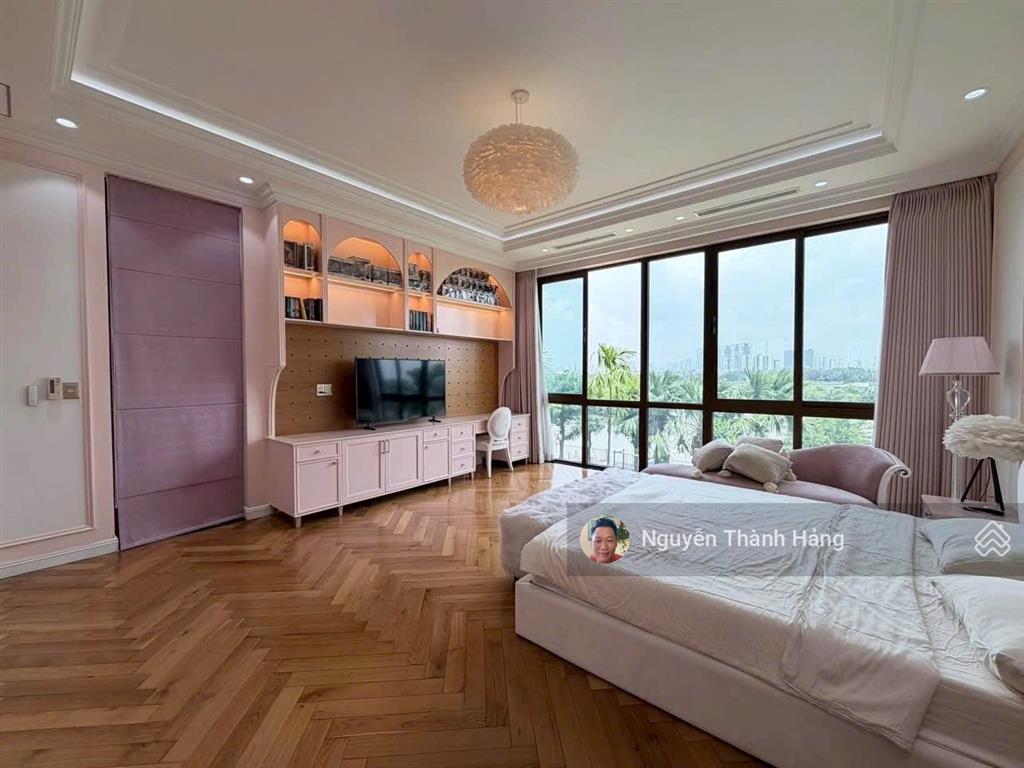 Biệt thự de rio view sông đầy đủ nội thất cao cấp dt 300m2 3 tầng giá bán 57 tỷ tl