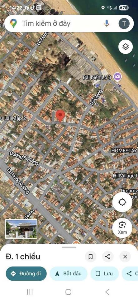 Đất gần biển làng chài lò 3, giá rẻ,