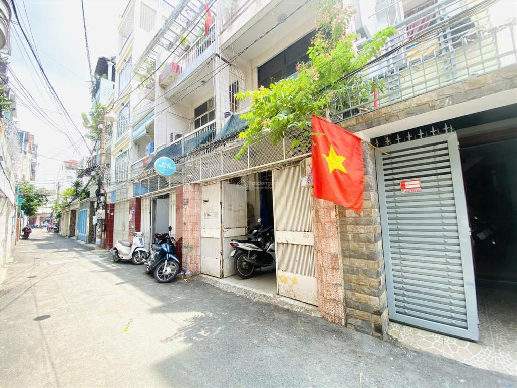 Cần bán gấp nhà hồ văn huê 4 tầng dt (4x17)m, hxh 5m