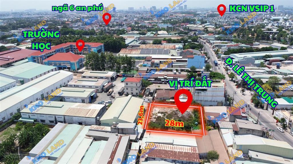 Giảm 3 tỷ bán gấp lô siêu đẹp có thể tách thành 6 lô ngay vòng xoay an phú