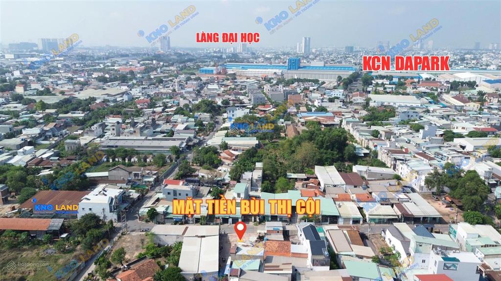 Bán gấp 3 lô liền kề mặt tiền bùi thị cội giá hời đường thông sát n an ninh nối dài