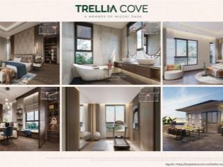 Bán căn 3pn 97m trellia cove chỉ 7,2 tỷ căn ck 13,5%. ht vay 70% ân hạn nợ gốc 27 tháng